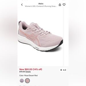Asics women’s sneakers